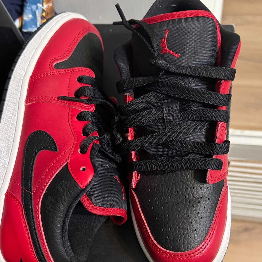 Kids Red and Black Sneakers